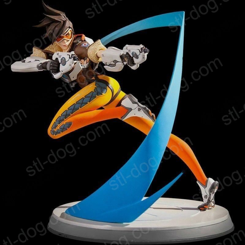 望先锋(Tracer Overwatch) 3D打印图纸
